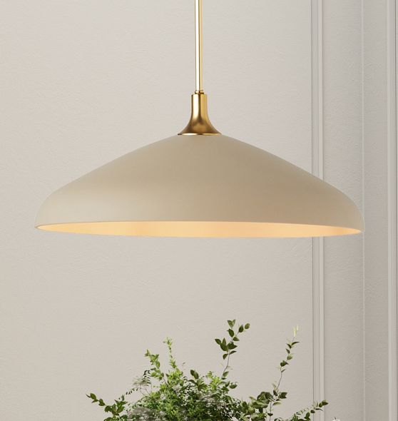 Trillium 20" Pendant, Ceramic Shades by Rejuvenation