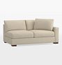 Open Box: Sublimity Sectional Arm Sofa, Classic - Multi-Cushion - Performance Rockport Pebble - Multi Cushion