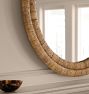 Leilani Woven Round Mirror