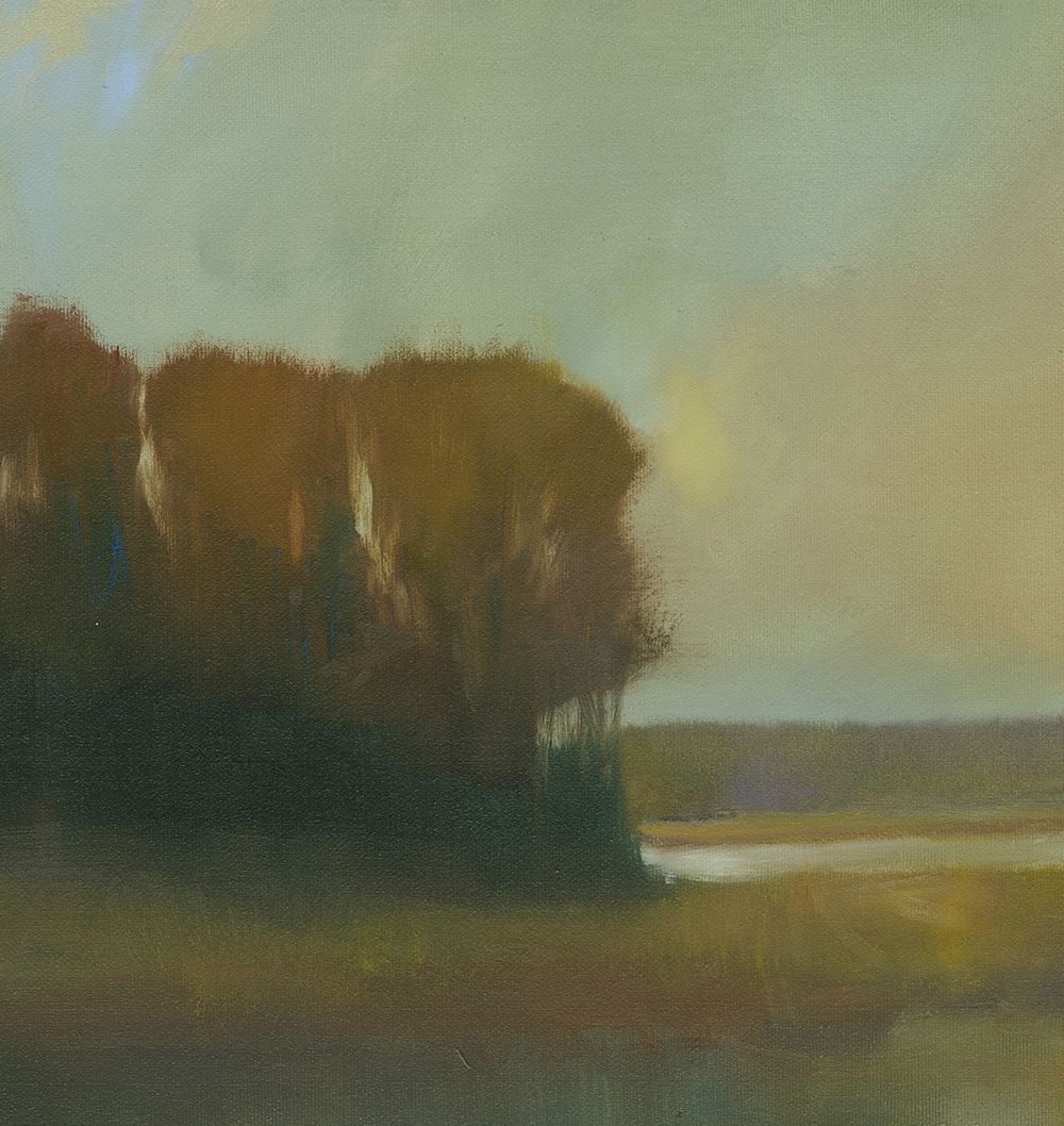 Evening Marsh Wall Art Print by Rejuvenation