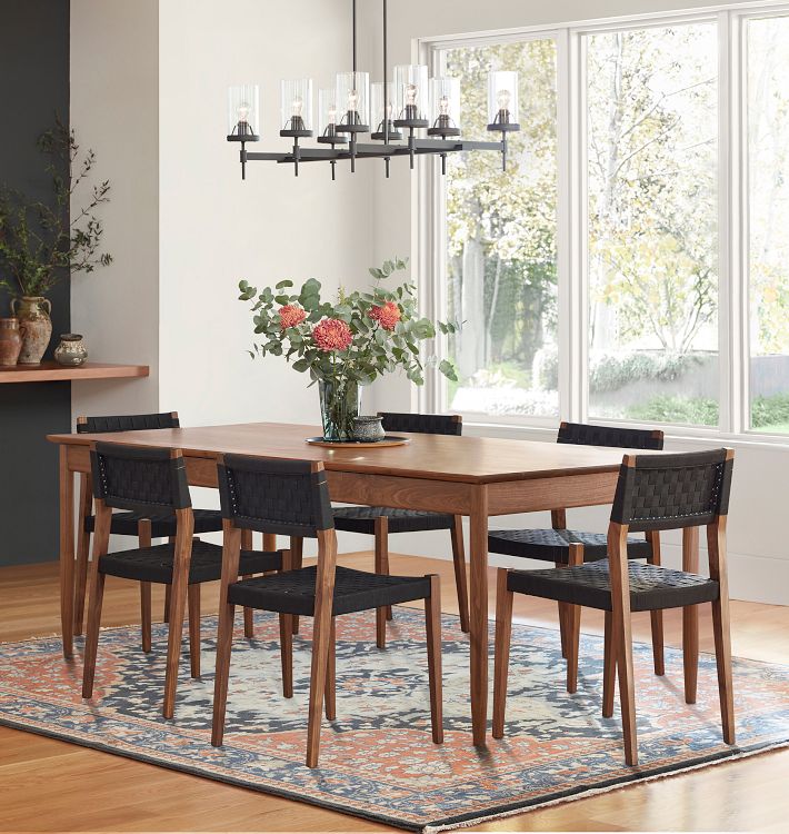 Shaw Rectangular Table | Timeless Walnut Dining | Rejuvenation