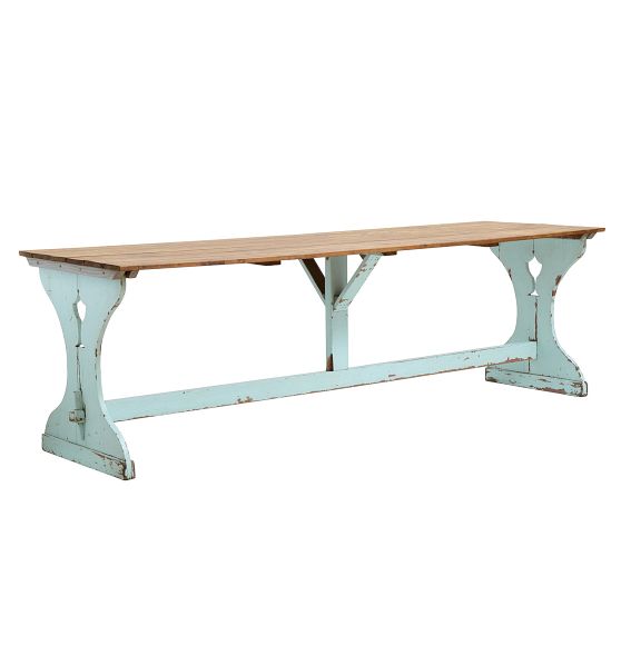Vintage Flip-Flop Octagon Hex Table | Rejuvenation