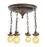 Vintage Traditional Simple Pan Flush Mount