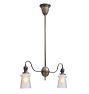 Vintage Victorian Brass Chandelier
