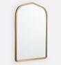 Open Box: Howell Metal Frame Mirror (24" x 36") - Aged Brass