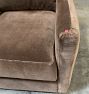 Open Box: Luanna Swivel Chair - Vance Velvet Bark