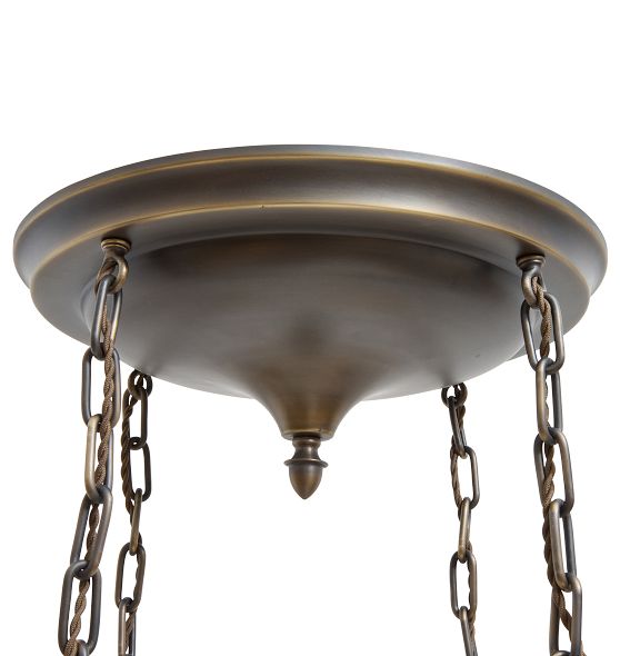 Vintage Traditional Simple Pan Flush Mount by Rejuvenation