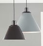 Butte 18" Cone Pendant, Oil-Rubbed Bronze Fitter