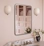 Wide Metal Frame Rectangle Mirror