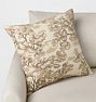 Forest Embroidered Pillow Cover