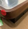 Open Box: Heath Rounded Rectangle Medicine Cabinet - Walnut