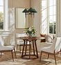 Rhone Chandelier, 24" Width in Metal Shades