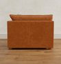 Roswell Leather Wedge Corner Sectional Component