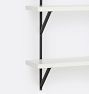 Triple Shelf Brackets Set