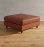Eleanor Leather Ottoman