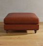 Eleanor Leather Ottoman