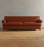 Eleanor Leather Sofa, 84-108"