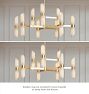 Lundquist Double Tier Chandelier, 48" Width