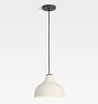 FOLK Abigail 10" Pendant, Ceramic Shade