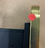 Open Box: Grae Inset Mount Medicine Cabinet (16" x 28") - Aged Brass