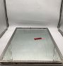 Open Box: Stepped Metal Frame Mirror (24"W x 36"H) - Polished Nickel