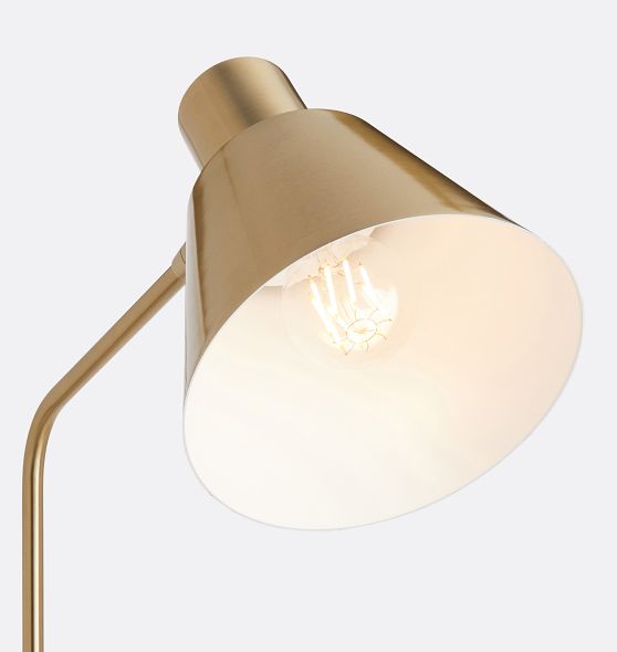 Cylinder Task Floor Lamp by Rejuvenation