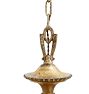 Vintage Classical Revival Chandelier 5 Light with Center hub