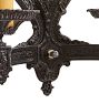 Vintage Classical Revival Double Sconce Pair of 2 Candle
