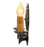 Vintage Classical Revival Double Sconce Pair of 2 Candle