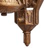 Vintage Pair Art Deco Sconce Brass 