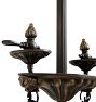 Vintage Pendant Colonial Revival 2 Light Lions Head