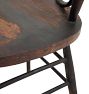 Vintage set of 4 Matching Wood Dining Chairs in Original Finish