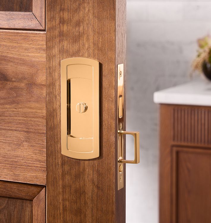 PURIFICACION GARCIA✨ベルテッド　ソフトレザー　ゴールド金具 Hartford Pocket Door Set | Rejuvenation