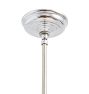 Vintage Art Deco Chandelier Streamline 5 Light Cup Shades
