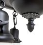 Vintage Classical Revival Chandelier 3 Light Aladdin Pan