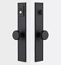 Blair Knob Exterior Door Set, Oil-Rubbed Bronze