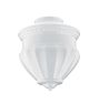 Fluted Shades 3 1/4IN Fitter Doric Acorn Opal