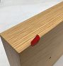 Open Box: Floating Wood Shelf with 2" Height (10"D x 24"W) - White Oak