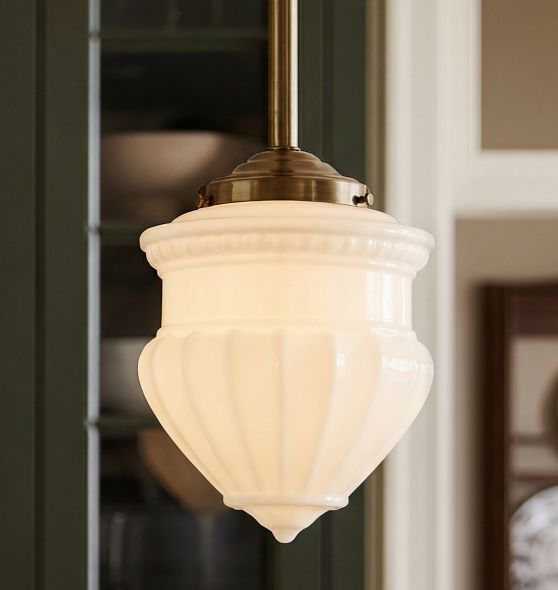 Rose City 4" Fitter Rod Pendant by Rejuvenation