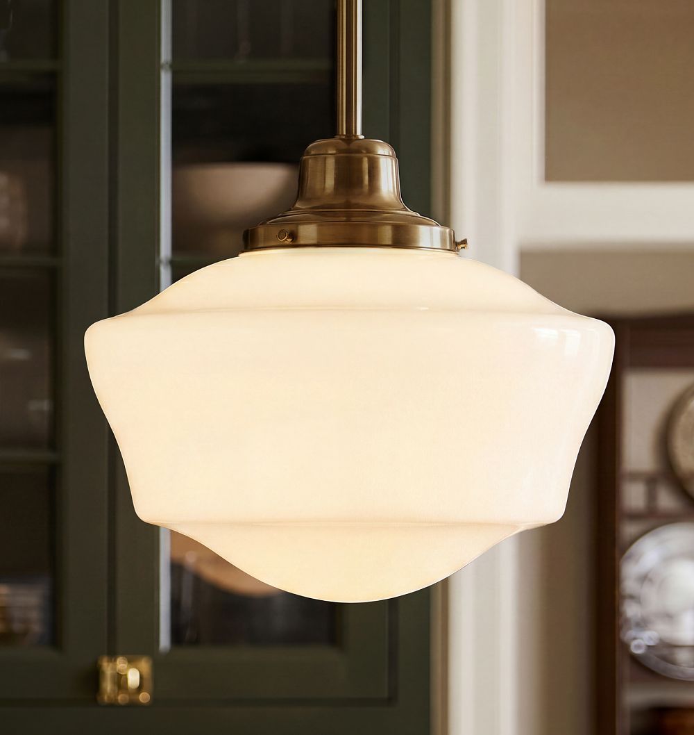 Rose City 6" Fitter Rod Pendant by Rejuvenation