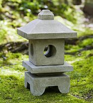 Katsura Lantern Cast Stone Garden Statue