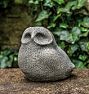 Owl Cast Stone Garden Statue
