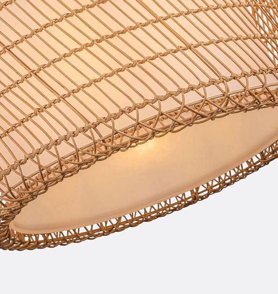 Bondi 20" Cylinder Pendant by Rejuvenation