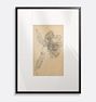 Study For Illustration Hazelnuts Framed Reproduction Wall Art Print, 12" x 16" - Black Finished Wood Frame with Acrylic Glaze