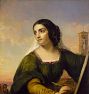 Italy by Daniel Huntington Framed Reproduction Wall Art Print