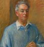 Self-Portrait by William Glackens Framed Reproduction Wall Art Print