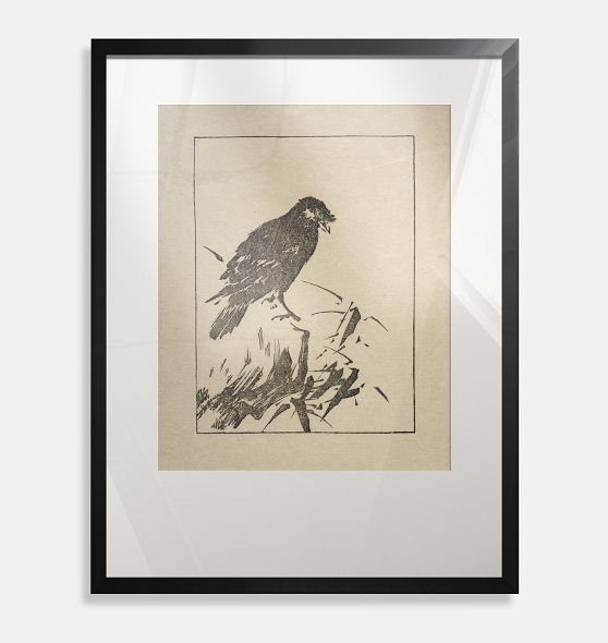 Crowned Cockatoo by Samuel Jessurun De Mesquita Framed