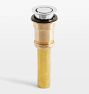 Descanso Short Spout Smooth Lever Widespread Bathroom Faucet