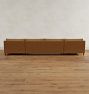 Hastings Leather Double Chaise Sectional
