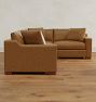 Sublimity Leather 4-Piece Modular Sectional Sofa
